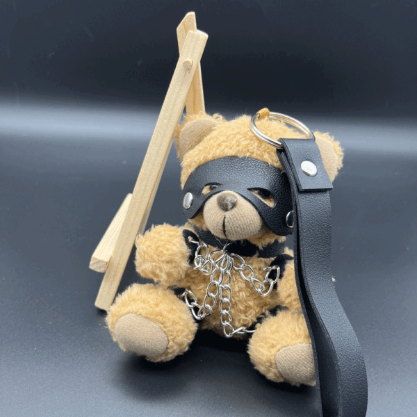 Kinky bear in chains