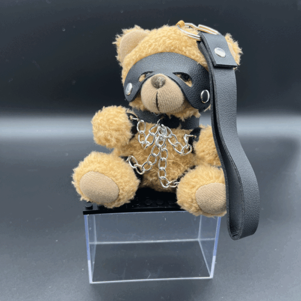 Kinky bear in chains