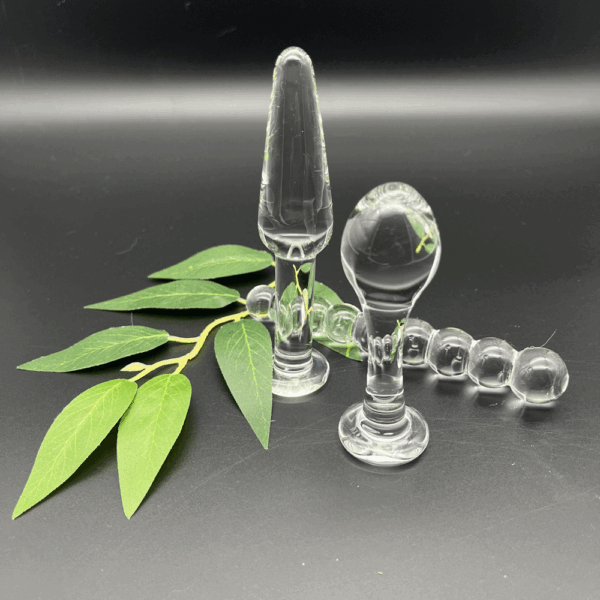 BDSM-PD-032 Glazen buttplug set