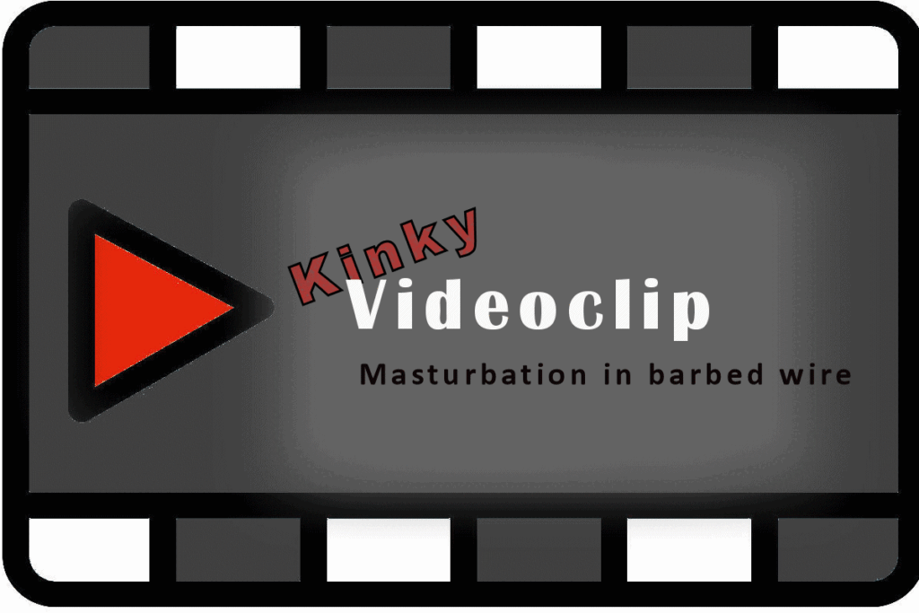 Masturbation in barbed wire
