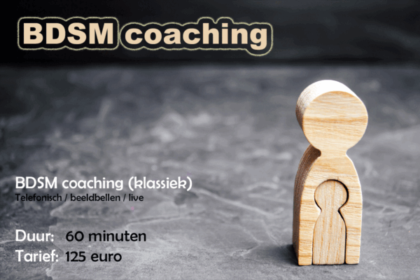 Klassieke BDSM coaching - 60 minuten