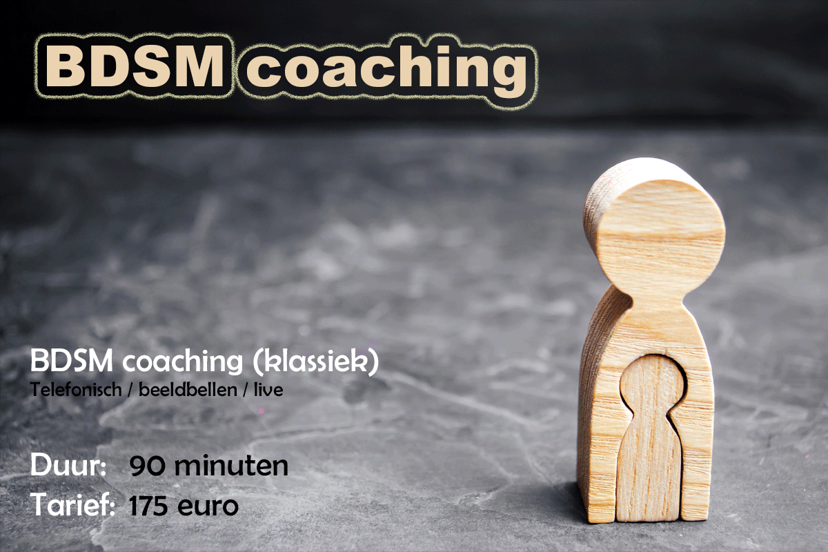 (Klassieke) BDSM coaching 90 minuten