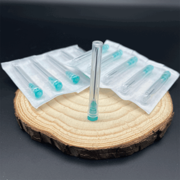 BDSM-PD-106 - Naalden 10 stuks 0,80 x 38 mm 21G x 1 1/2" - groen