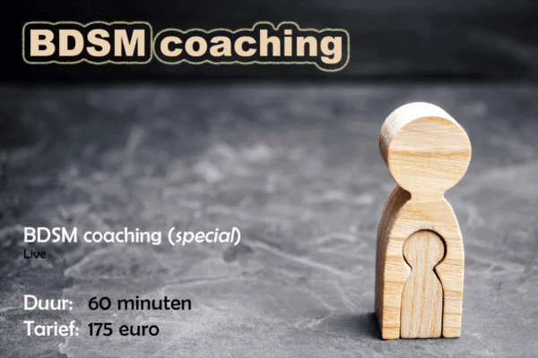 Special BDSM coaching - 60 minuten