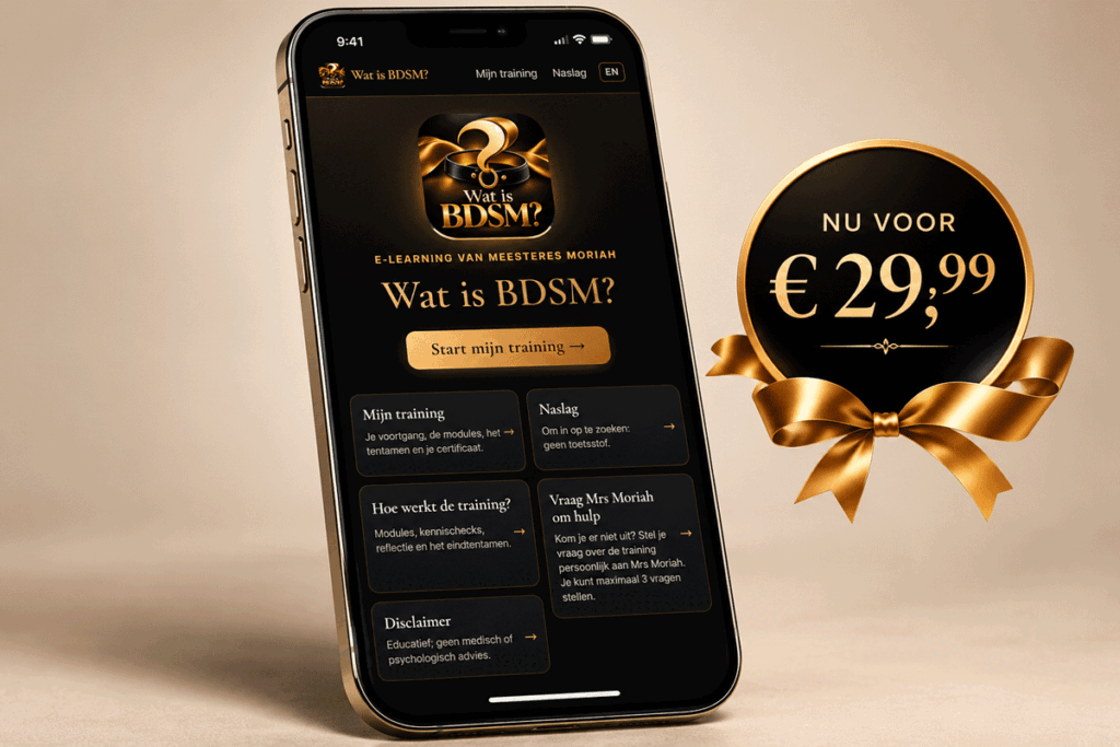 Wat is BDSM APP