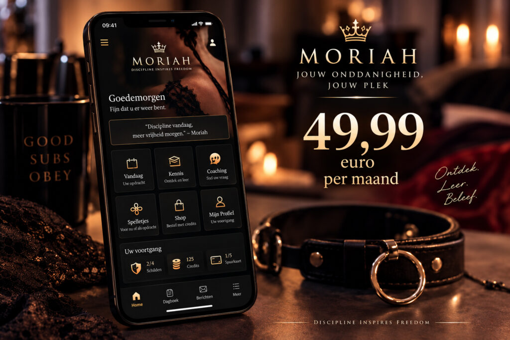 Maandabonnement Moriah-app